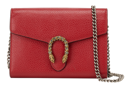 Dionysus WOC, &pound;795, Handbags, Red, Leather, Front view